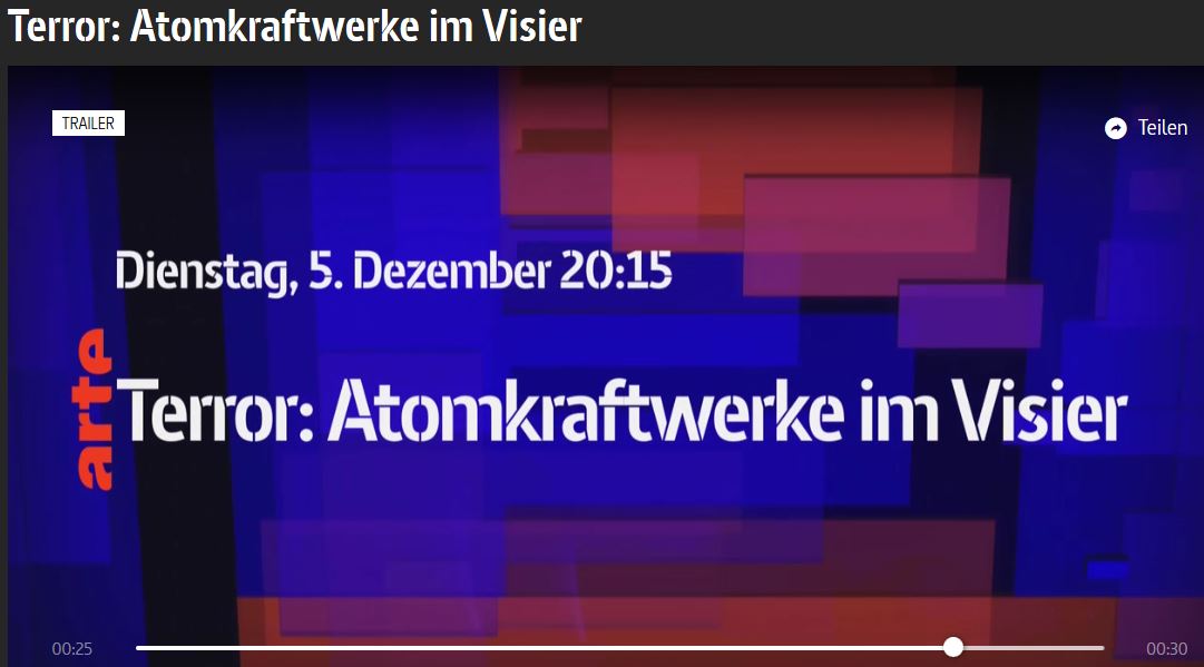 Tabu-Thema: Terror – Atomkraftwerke im Visier – Arte-TV