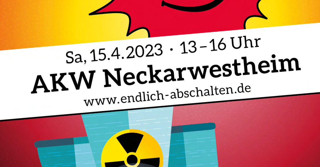 15. April: Mal richtig abschalten in Neckarwestheim